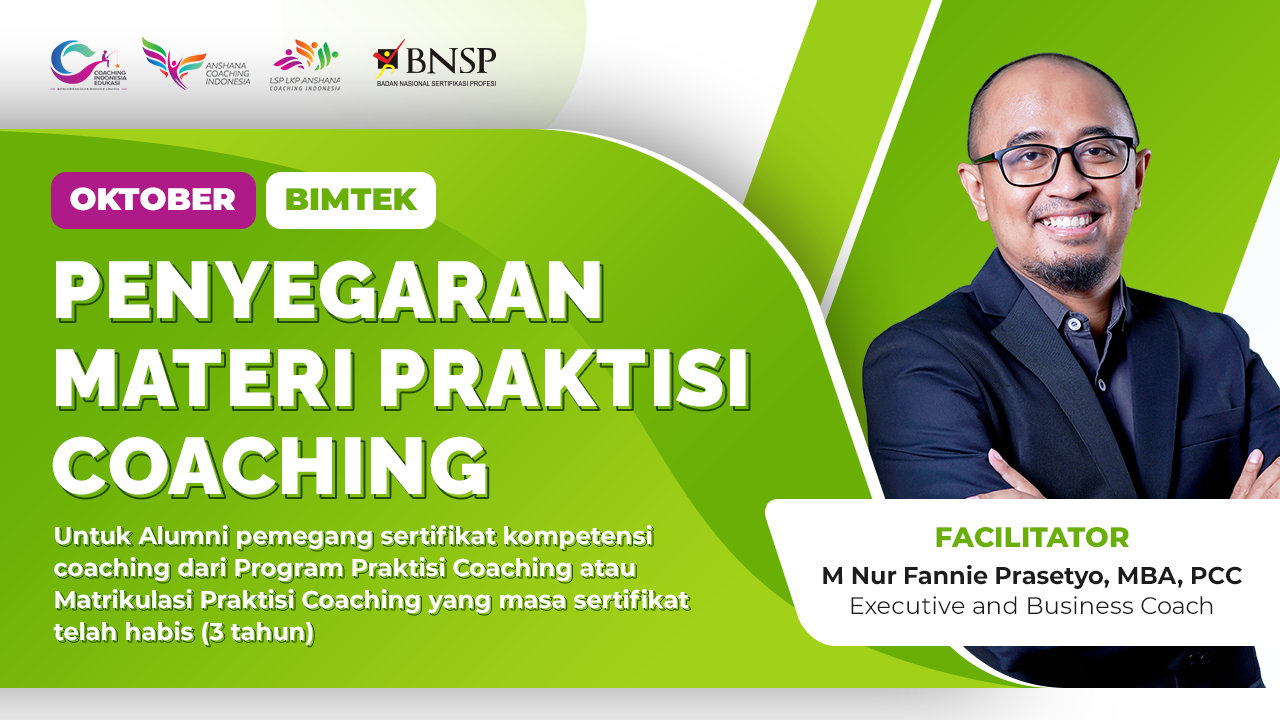 Batch 04 - BIMTEK Penyegaran Materi Praktisi Coaching