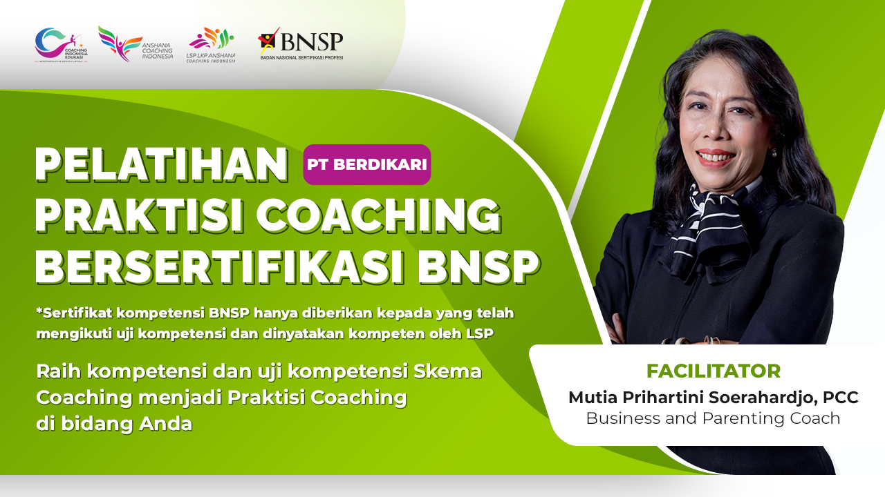 PT Berdikari - Praktisi Coaching Lisensi BNSP